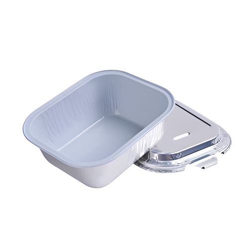 Foil Containers Hub FCH-A130 - Insulated Airline Casserole (4OZ / 130ML)