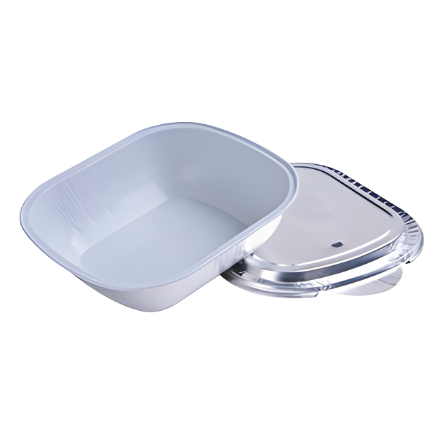 Foil Containers Hub FCH-A250 - Airline Food Packing Container (8OZ / 250ML)