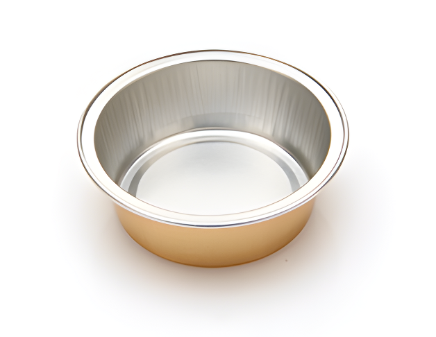 Foil Containers Hub FCH-B25 - Mini Round Dessert & Baking Cup (1OZ / 25ML)