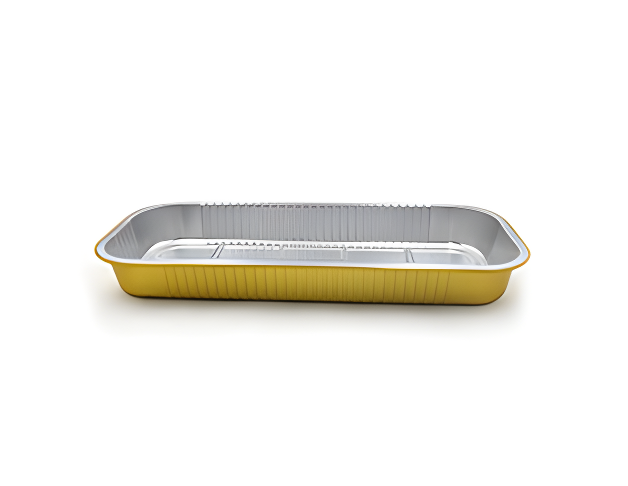 Foil Containers Hub FCH-C2300 - Rectangular Foil Container (78OZ / 2300ML)