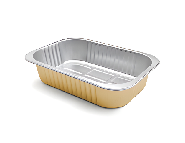 Foil Containers Hub FCH-O2030 - Heavy Duty Oval Container (69OZ / 2030ML)